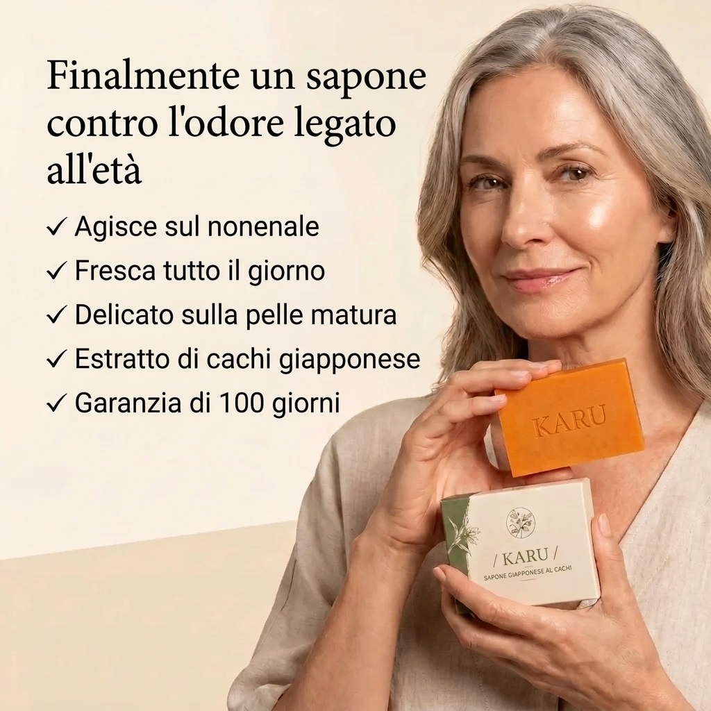 Sapone Giapponese al Cachi