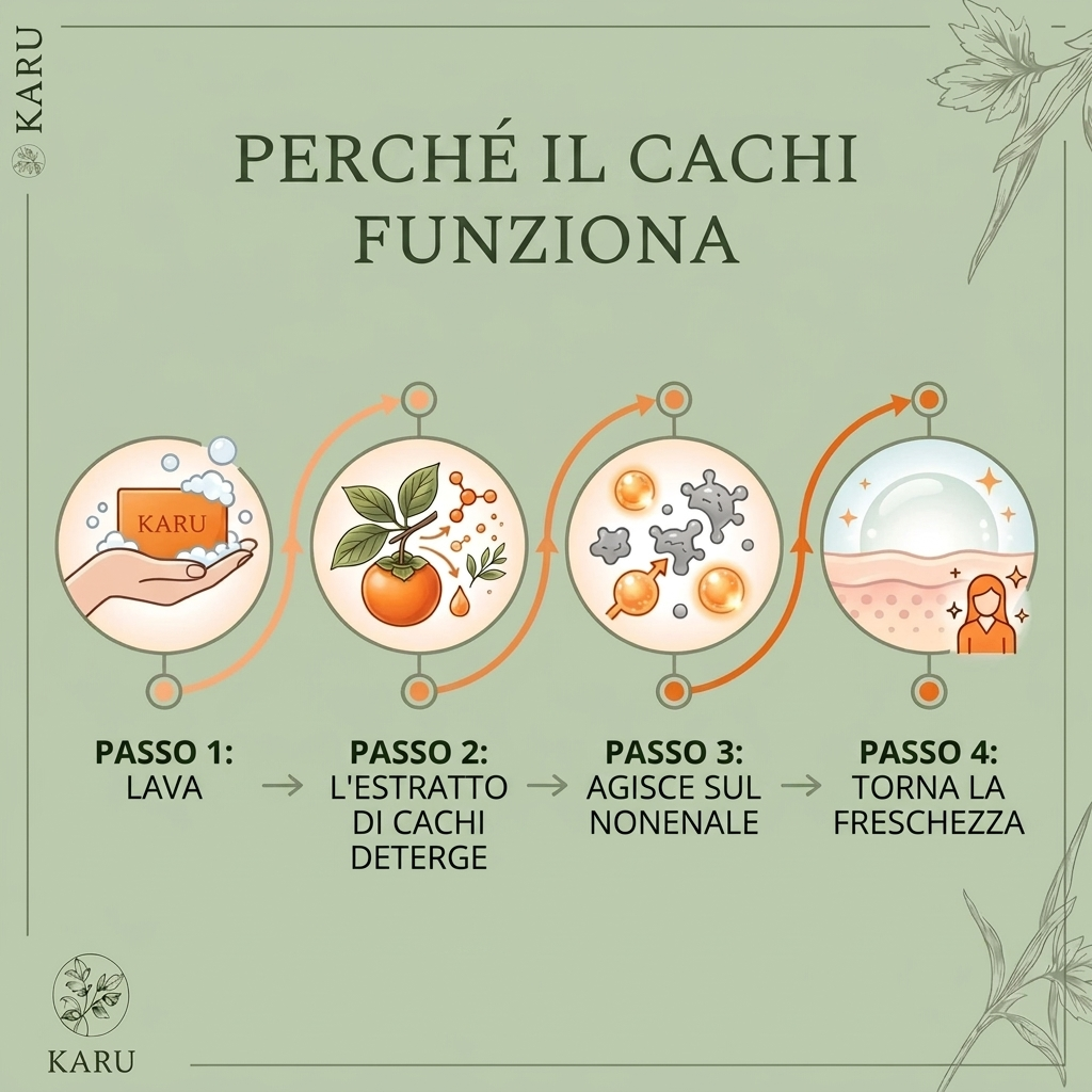 Sapone Giapponese al Cachi