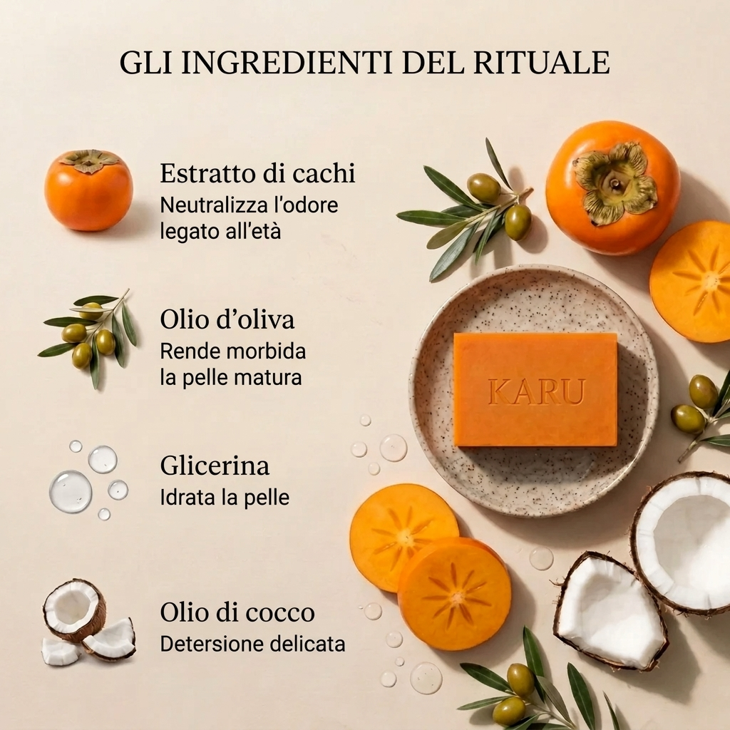 Sapone Giapponese al Cachi